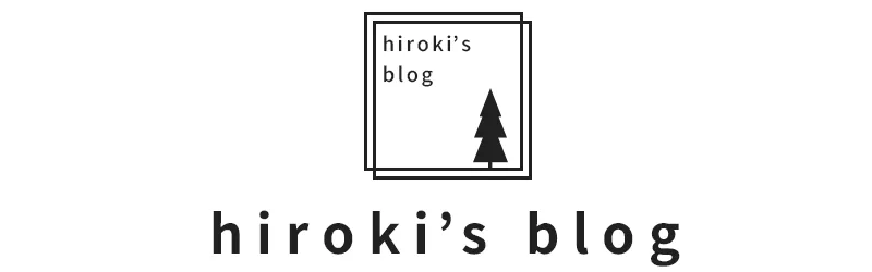 hiroki's blog